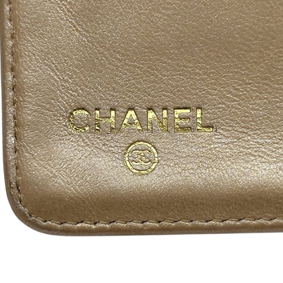 CHANEL Camellia Women's Long Wallet in Blue and Turquoise Leather with Coco - Picture 5 of 10
